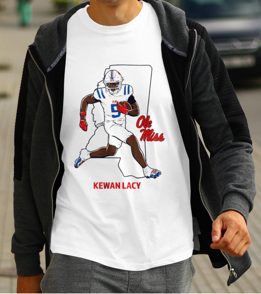 Kewan Lacy Ole Miss Rebels Football State Star Game Day 2026 T-Shirt