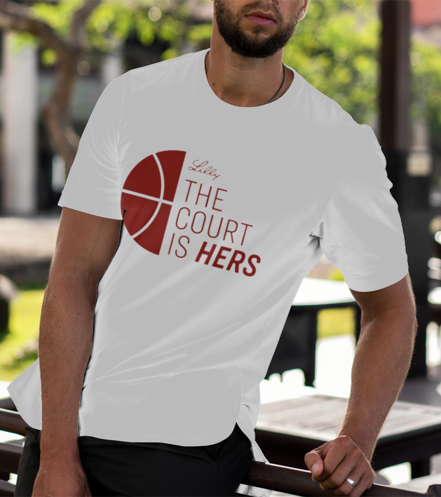 Lilly The Court Is Hers Basketball T-Shirt