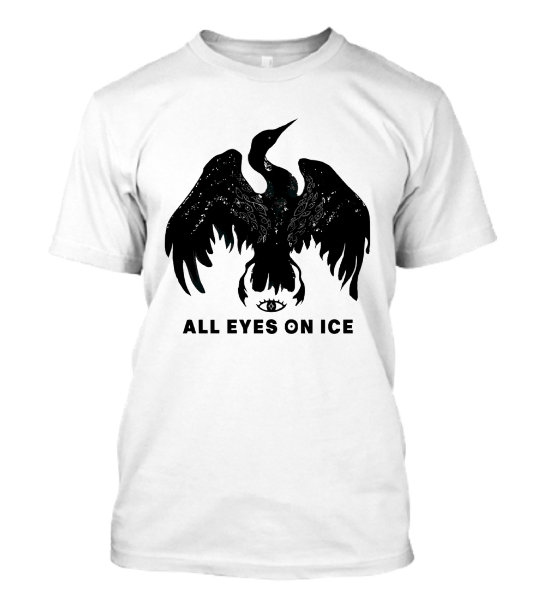 All Eyes On ICE Minnesota Rebel Loon Bird T-Shirt
