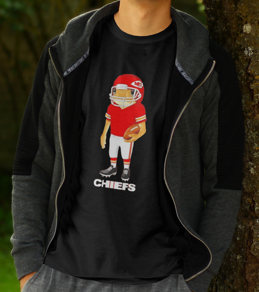 Bad Bunny Kansas City Chiefs Football Character Concho Chiefs T-Shirt