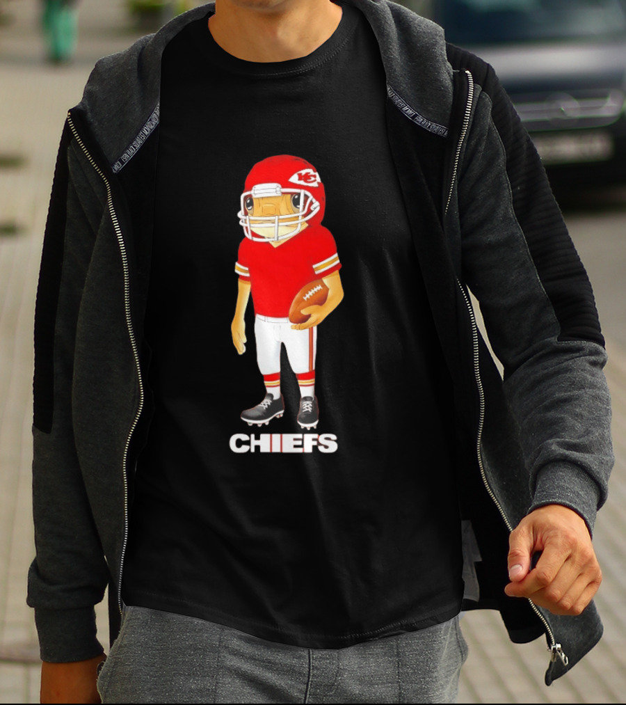 Bad Bunny Kansas City Chiefs Football Character Concho Chiefs T-Shirt