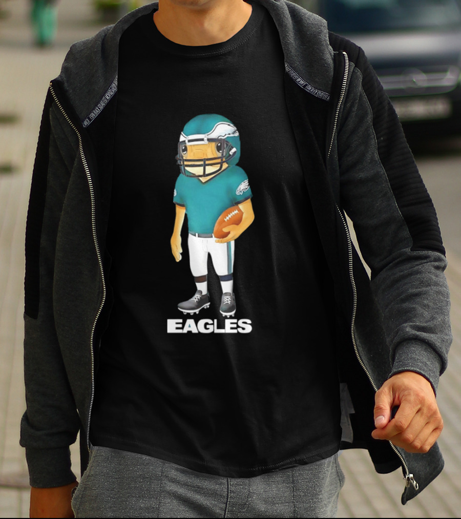 Bad Bunny X Philadelphia Eagles Concho Football Eagle Helmets T-Shirt