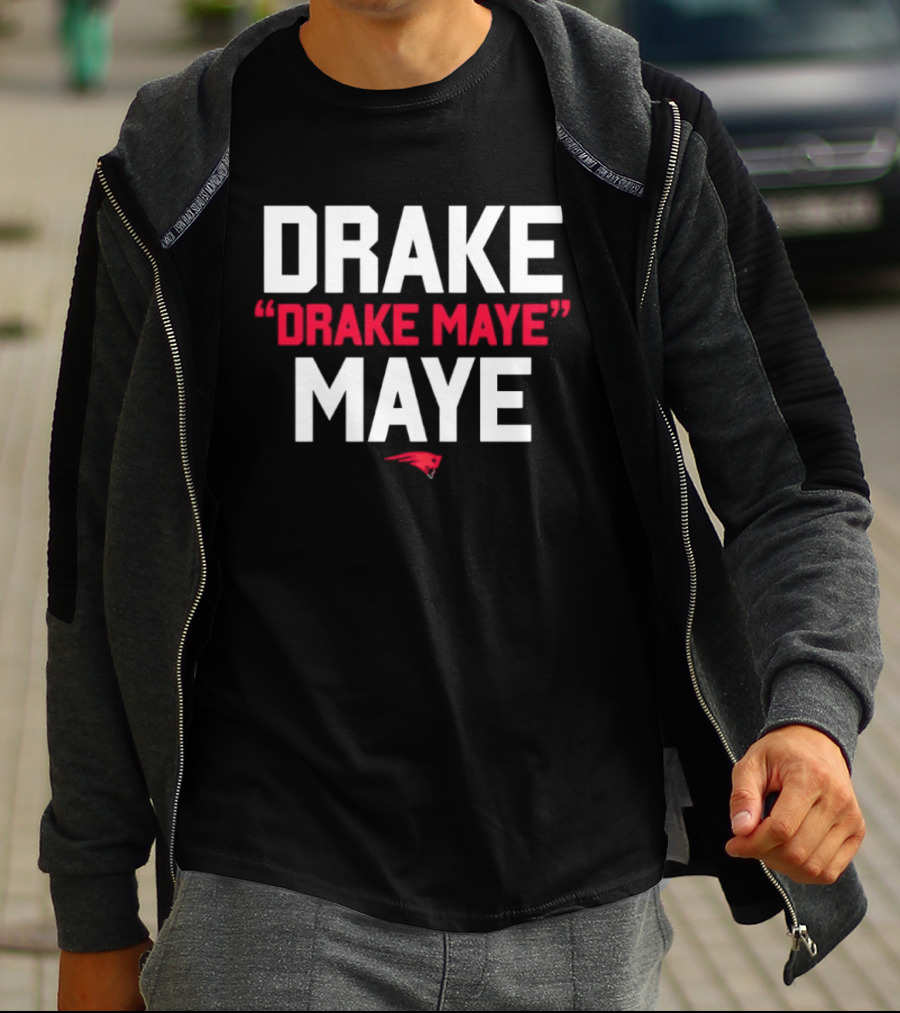 Drake Maye New England Patriots Football MVP T-Shirt