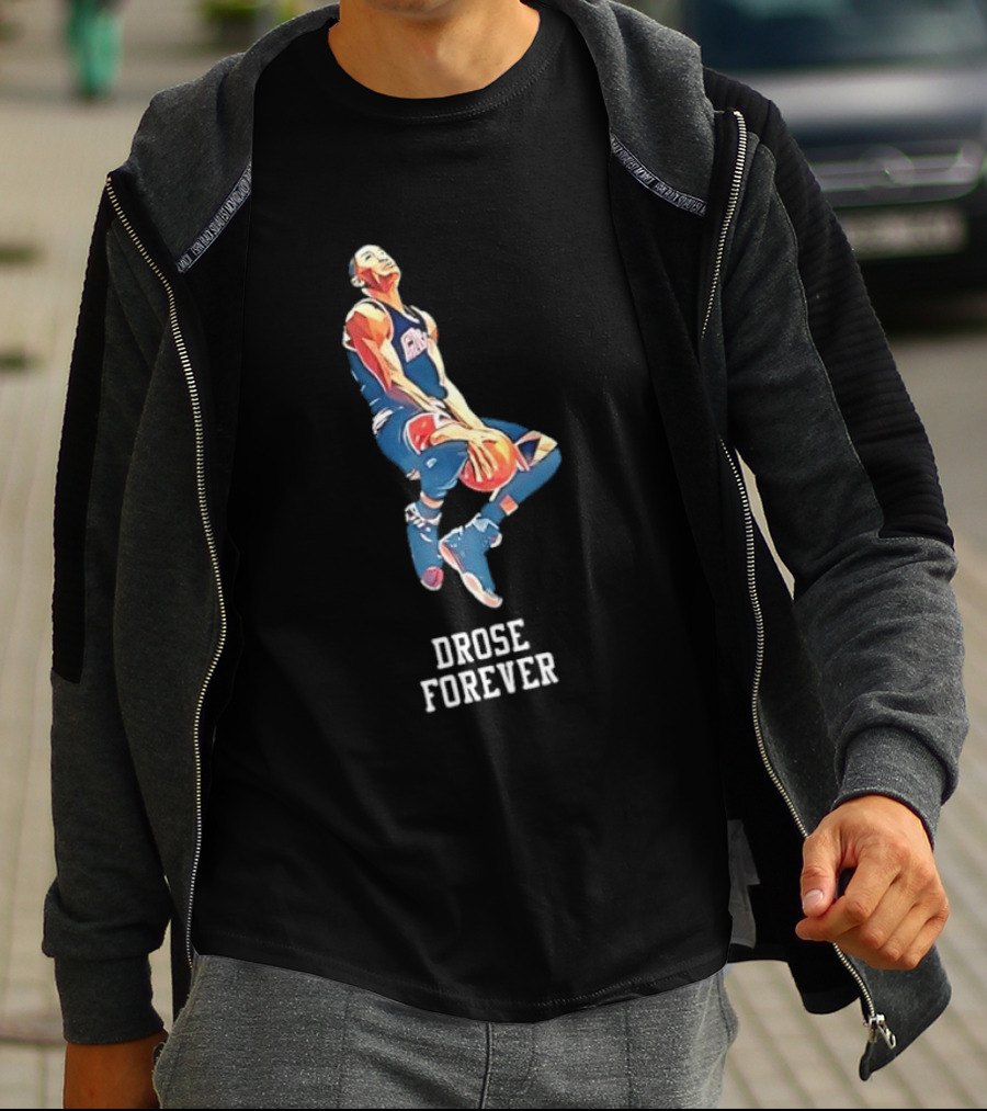 Drose Forever Chicago Bulls Slam Dunk Basketball Sports T-Shirt