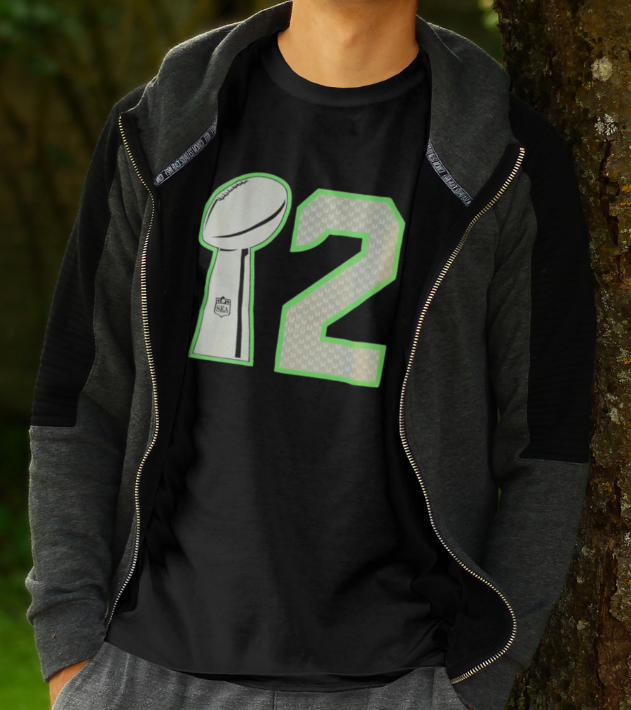 Seattle Seahawks SEA 12 Football T-Shirt