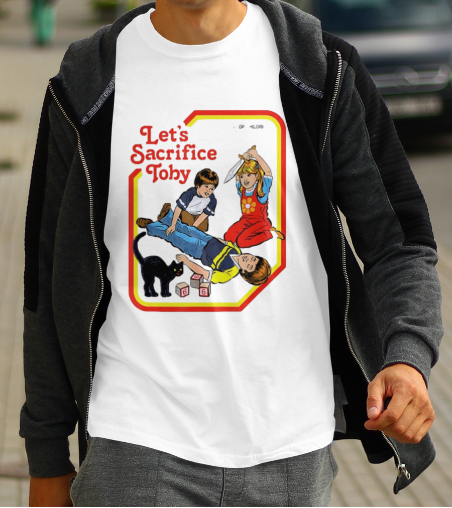 Let's Sacrifice Toby Steven Rhodes Retro Game T-Shirt