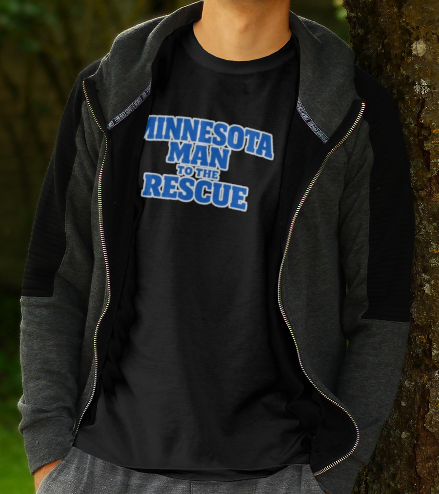 Minnesota Man To The Rescue Heroic Adventure T-Shirt