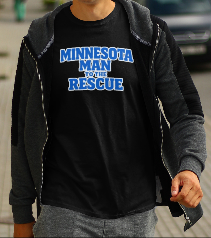 Minnesota Man To The Rescue Heroic Adventure T-Shirt