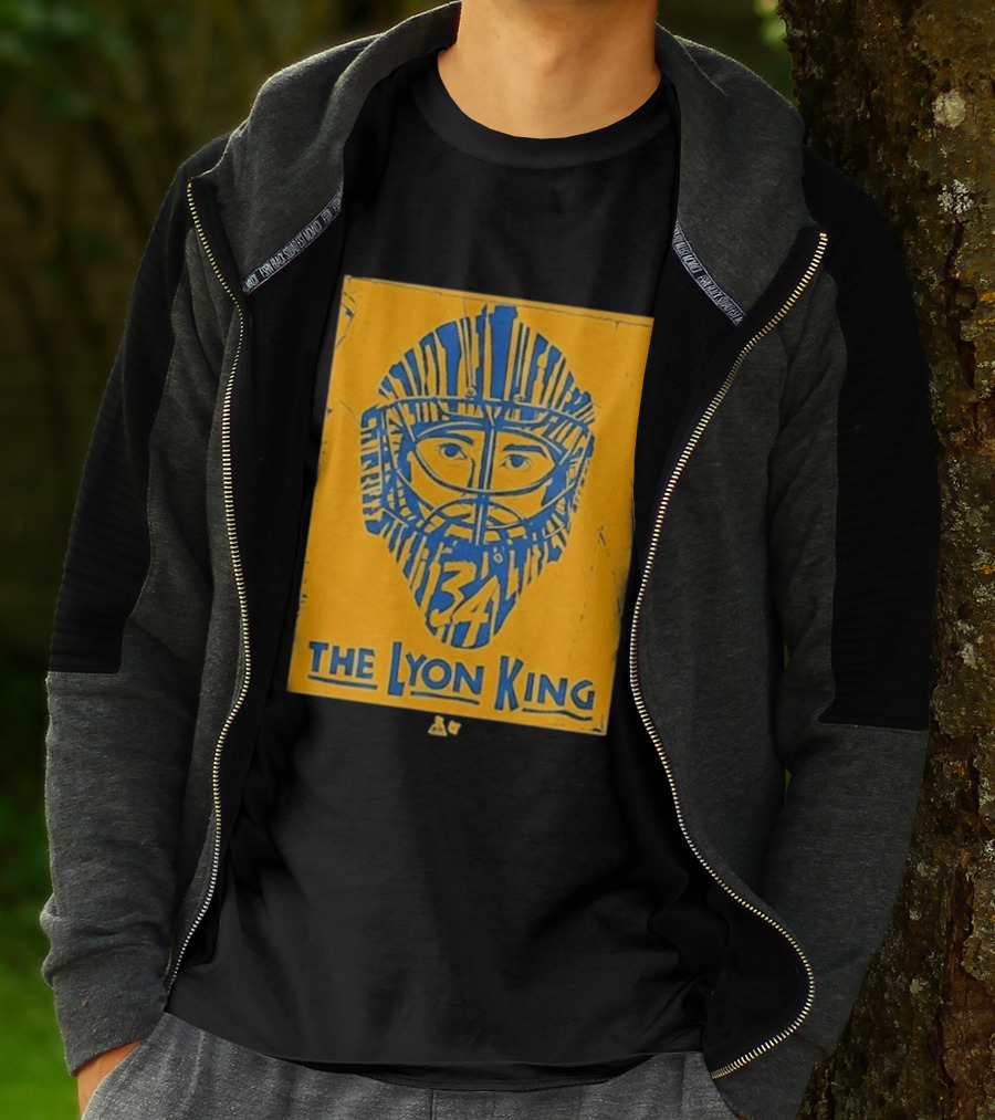 The Lyon King 34 Hockey Mask T-Shirt