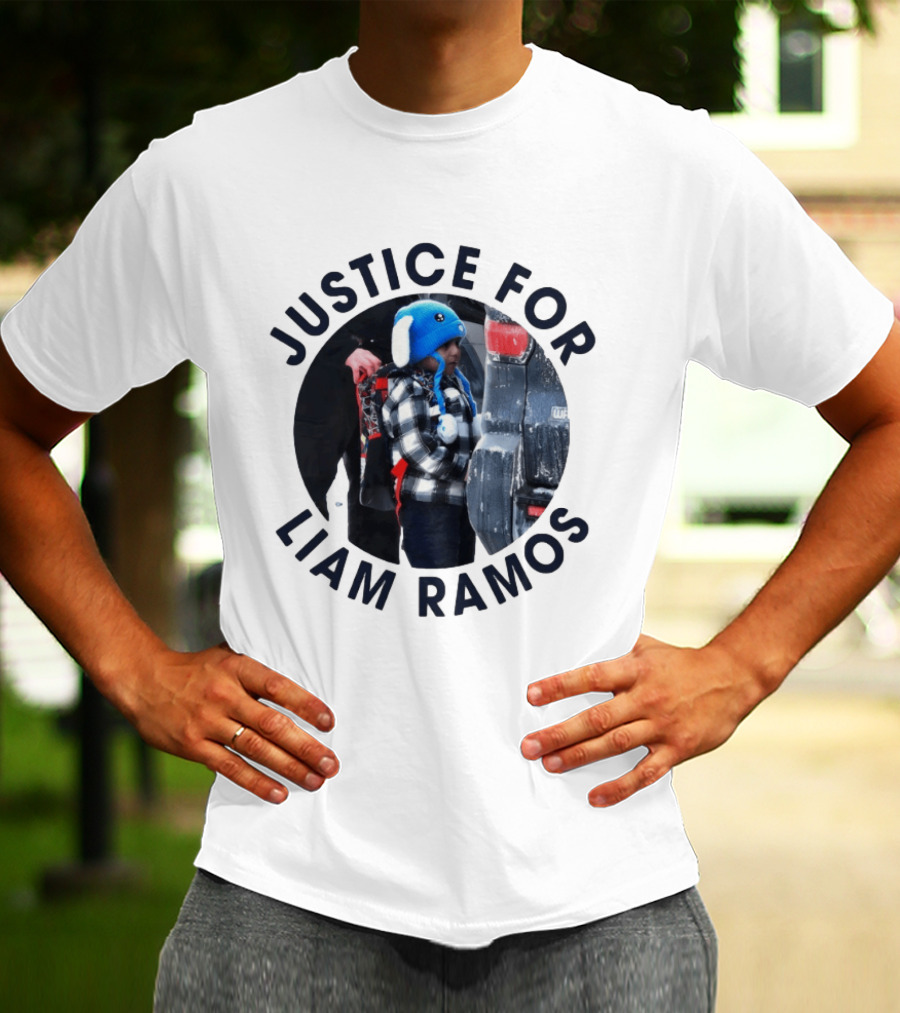 Justice For Liam Ramos Abolish Ice Protest T-Shirt