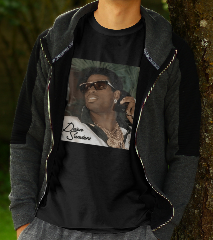 Deion Sanders Phone Call Fashion 1989 T-Shirt
