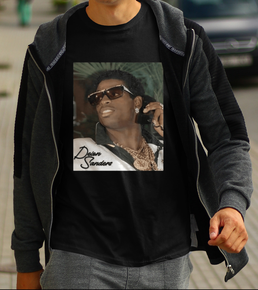 Deion Sanders Phone Call Fashion 1989 T-Shirt