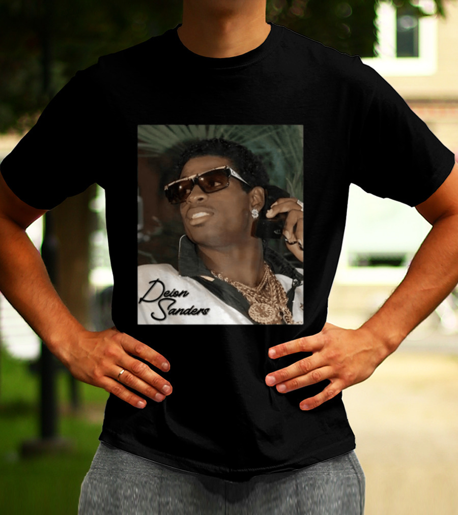 Deion Sanders Phone Call Fashion 1989 T-Shirt