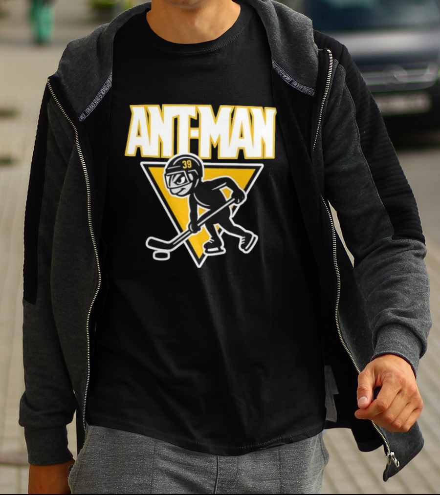 Ant Man Pittsburgh Penguins Hockey Player Number 39 T-Shirt