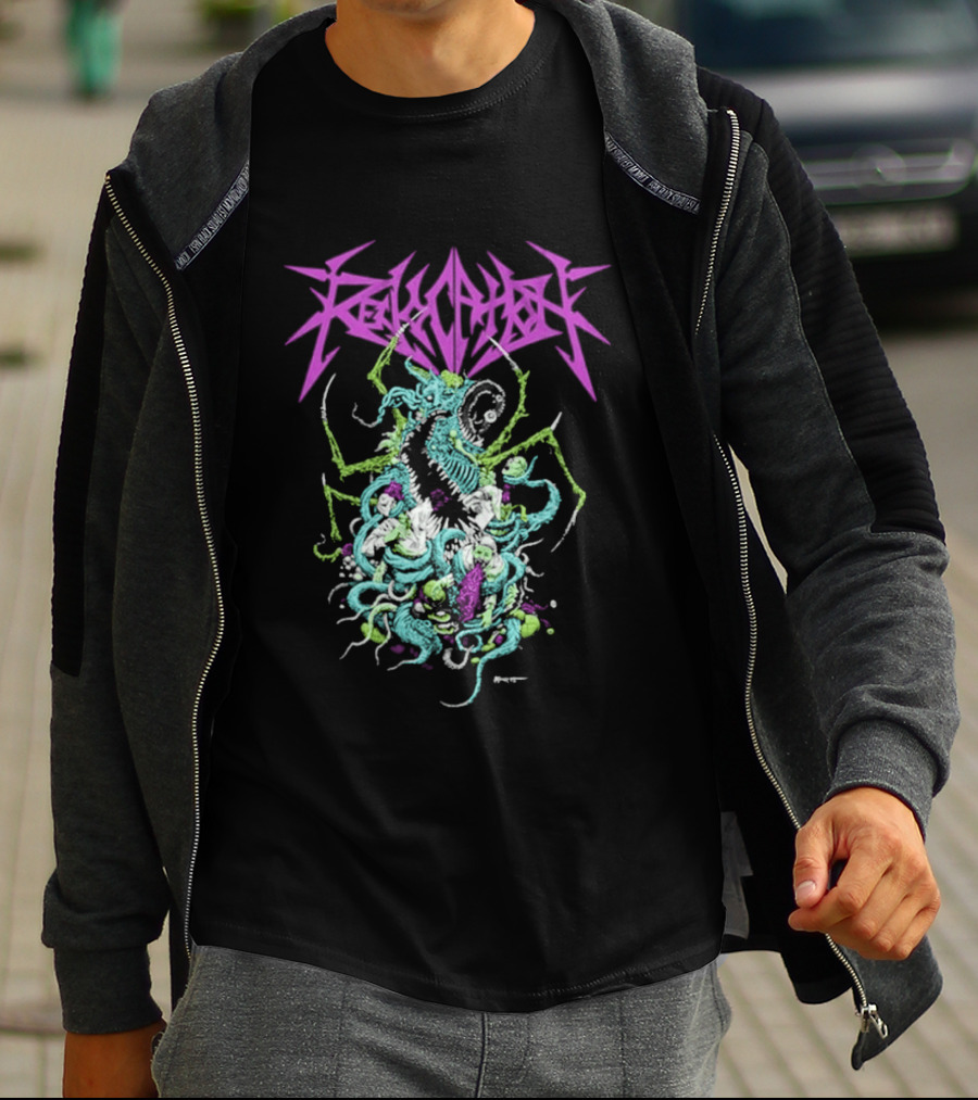 Revocation Cronenberged Monster Chaos T-Shirt