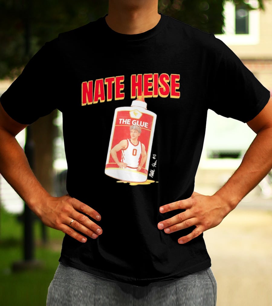 Nate Heise The Glue Bottle Basketball Player T-Shirt
