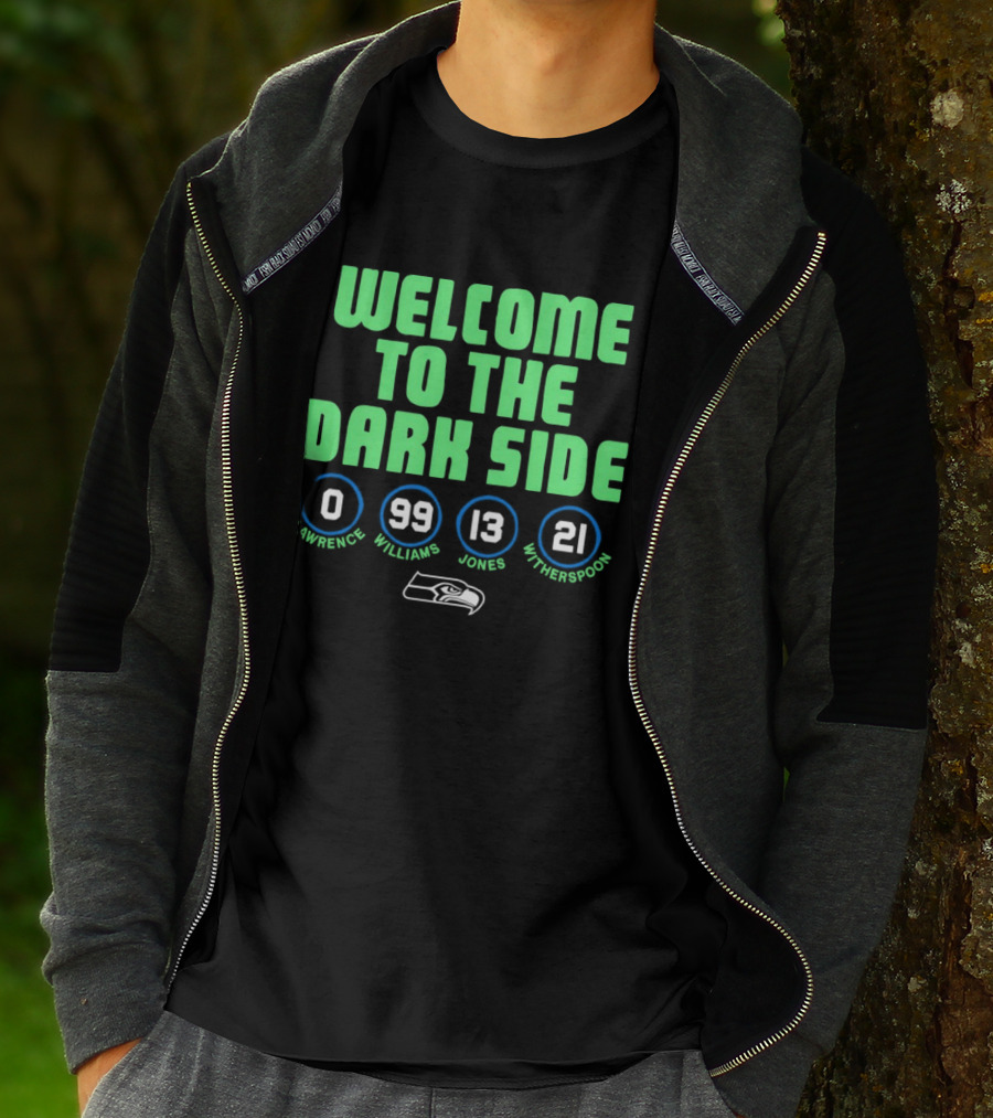 Welcome To The Dark Side Seahawks Lockett Reed Jones Witherspoon T-Shirt