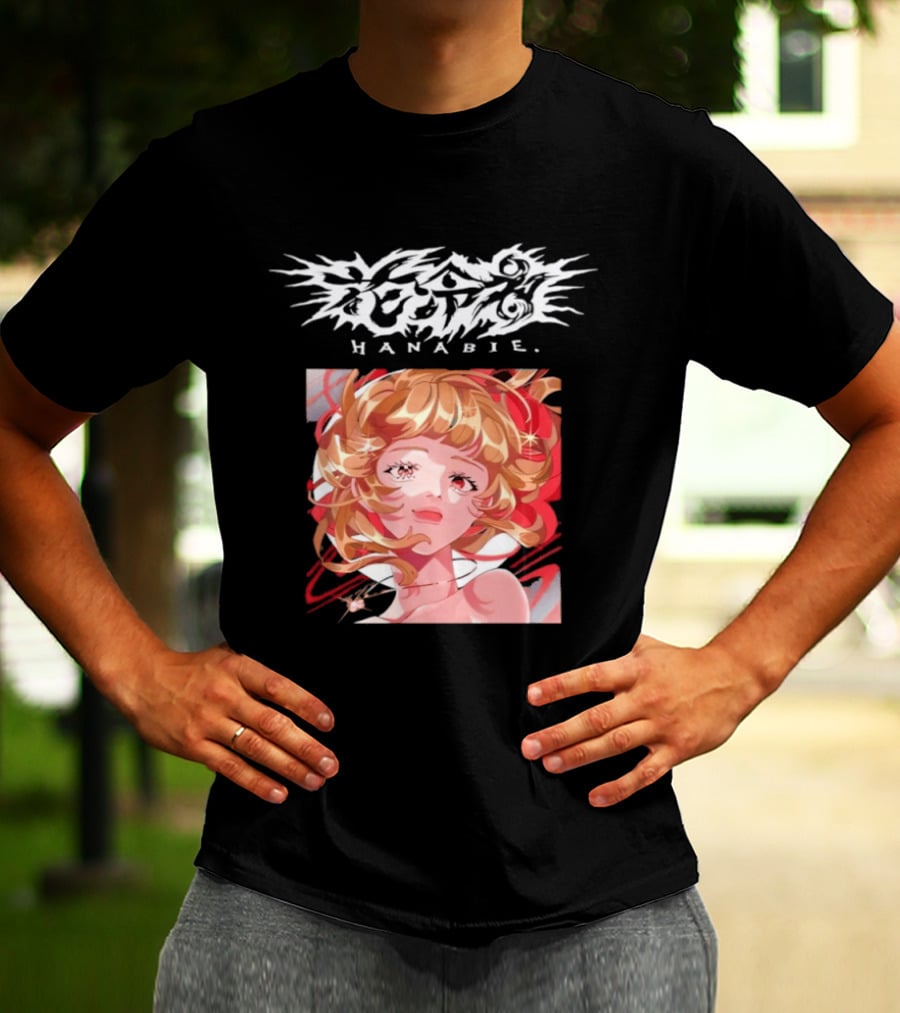 Hanabie J Rock Metalcore Anime T-Shirt