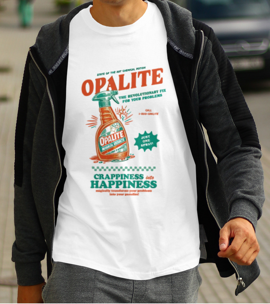 Opalite State Of The Art Chemical Potion Craftiness And Happiness T-Shirt