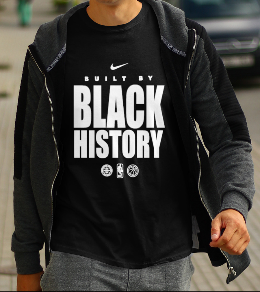 Nike Built By Black History San Antonio Spurs NBA T-Shirt