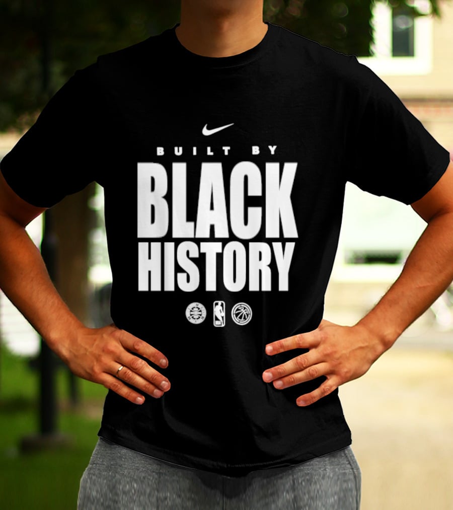 Nike Built By Black History San Antonio Spurs NBA T-Shirt