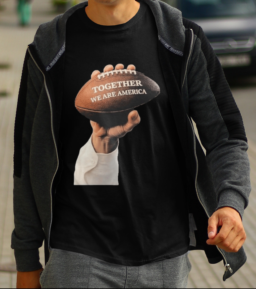 Bad Bunny Together We Are America 2026 Football Collaboration T-Shirt