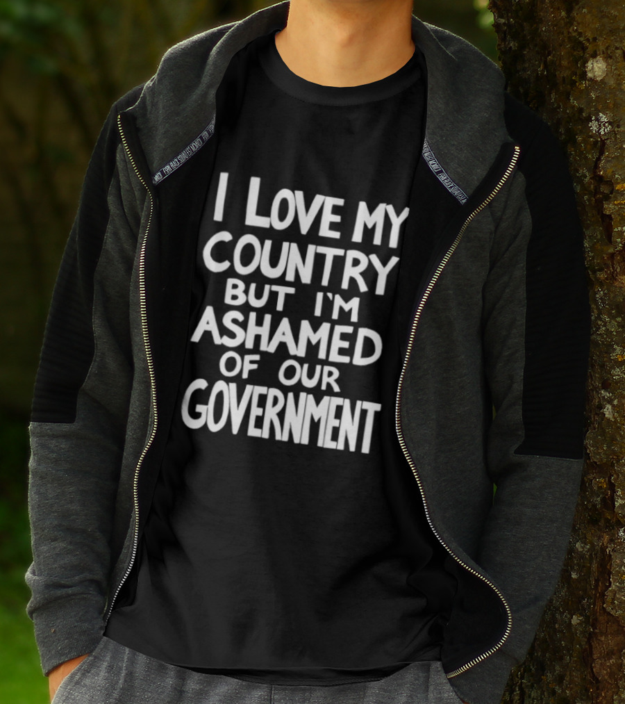 Billie Eilish I Love My Country But I'm Ashamed Of Our Government T-Shirt