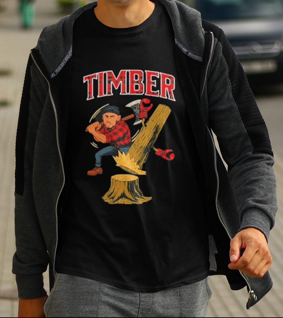 Keith Thurman Timber Lumberjack Axe One Time T-Shirt