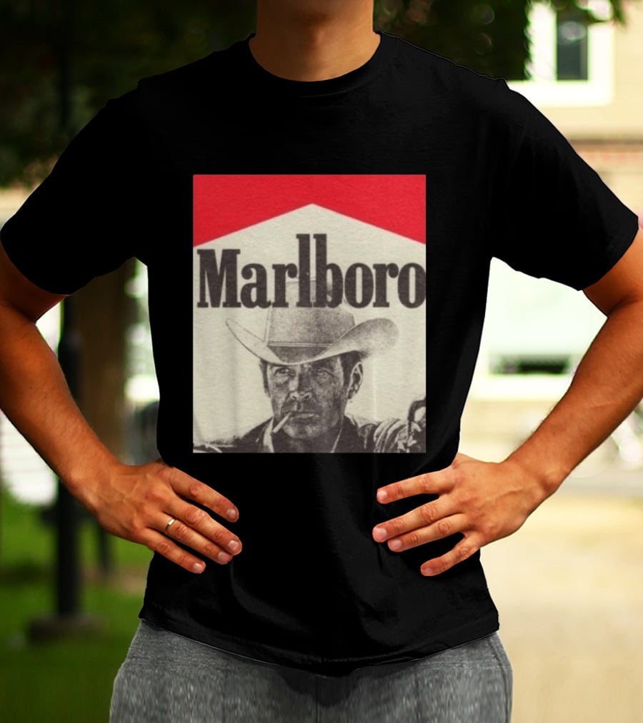 Marlboro Cigarettes Cowboy Marlboro Man Iconic Vintage Style 2026 T-Shirt