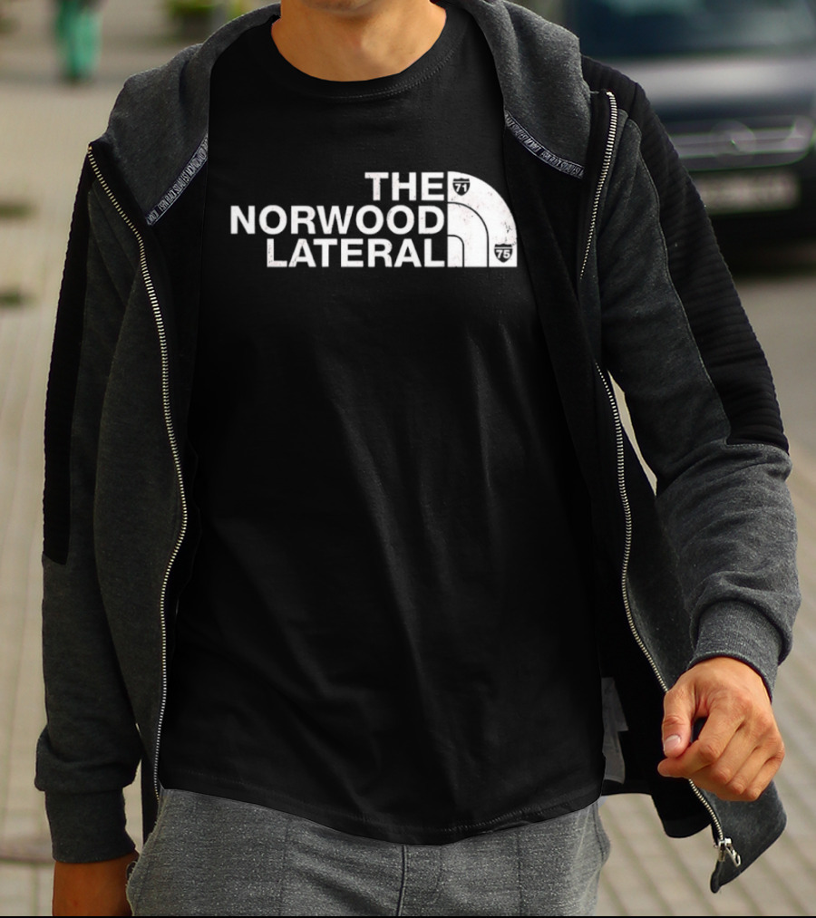 The Norwood Lateral The North Face Inspired Concept T-Shirt
