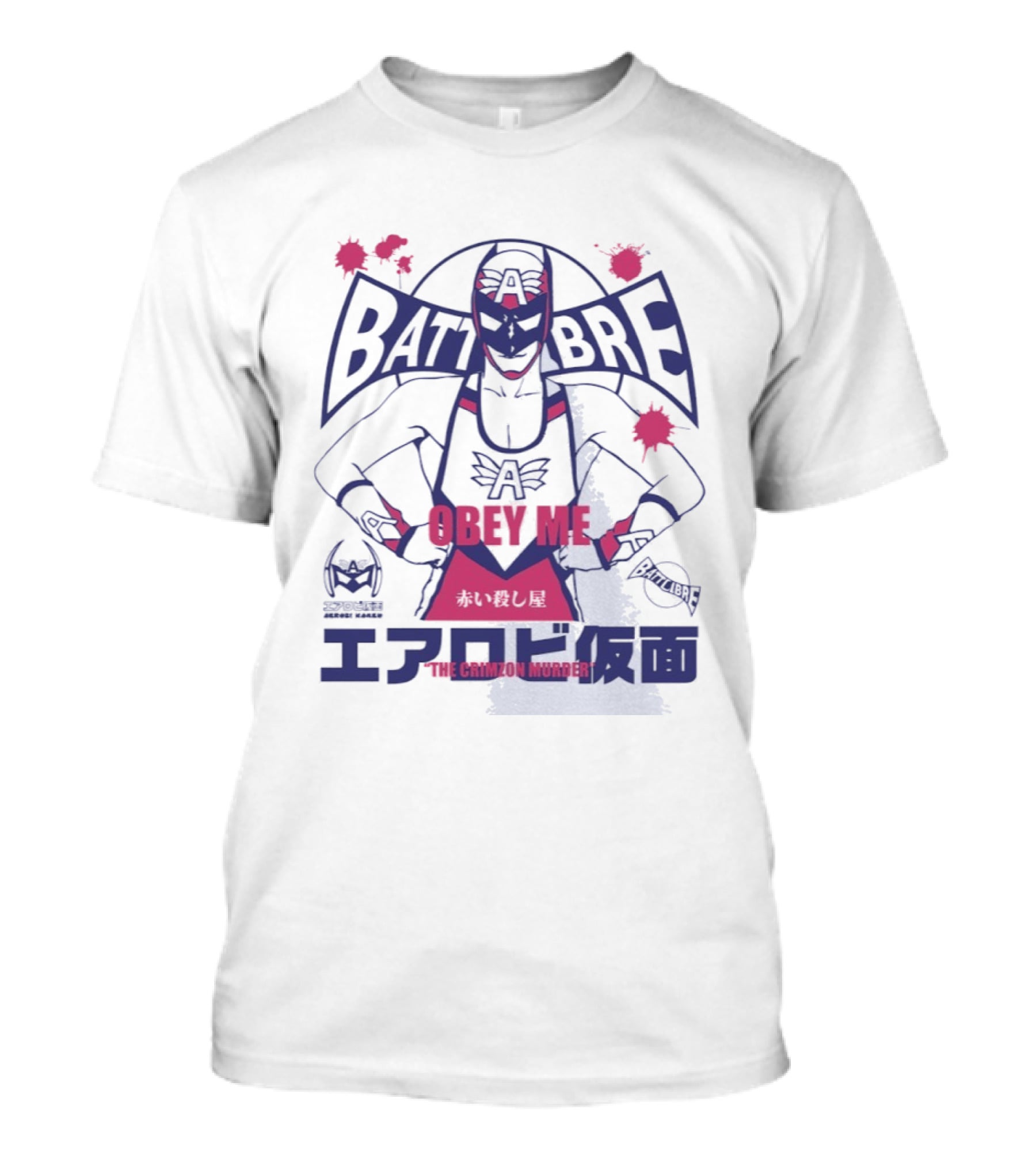 Obey Me The Crimson Murder Battlibre Japanese T-Shirt