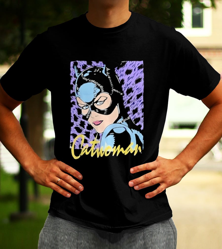 Catwoman Batman Returns Iconic Masked T-Shirt