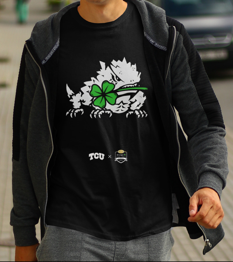 Clover Horned Frog TCU And Homefield Collaboration T-Shirt