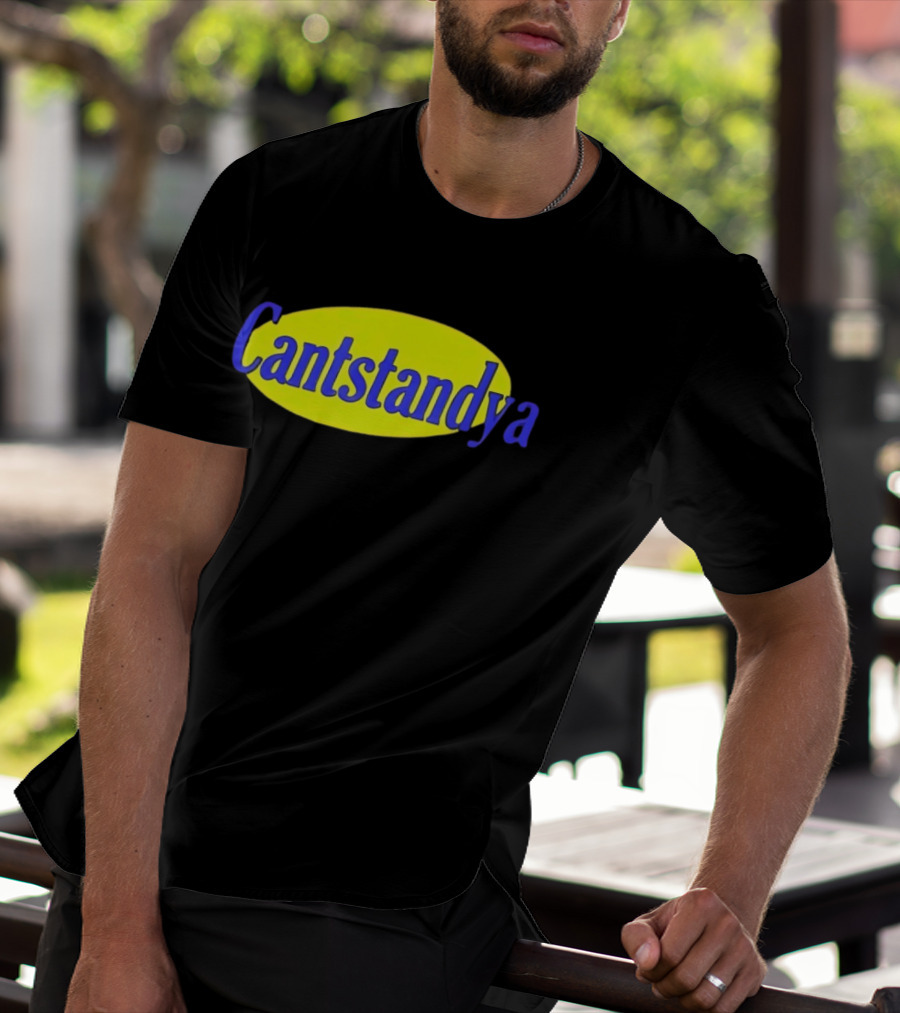 Cantstandya Classic Bold Text Oval T-Shirt