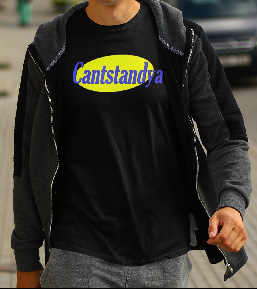 Cantstandya Classic Bold Text Oval T-Shirt