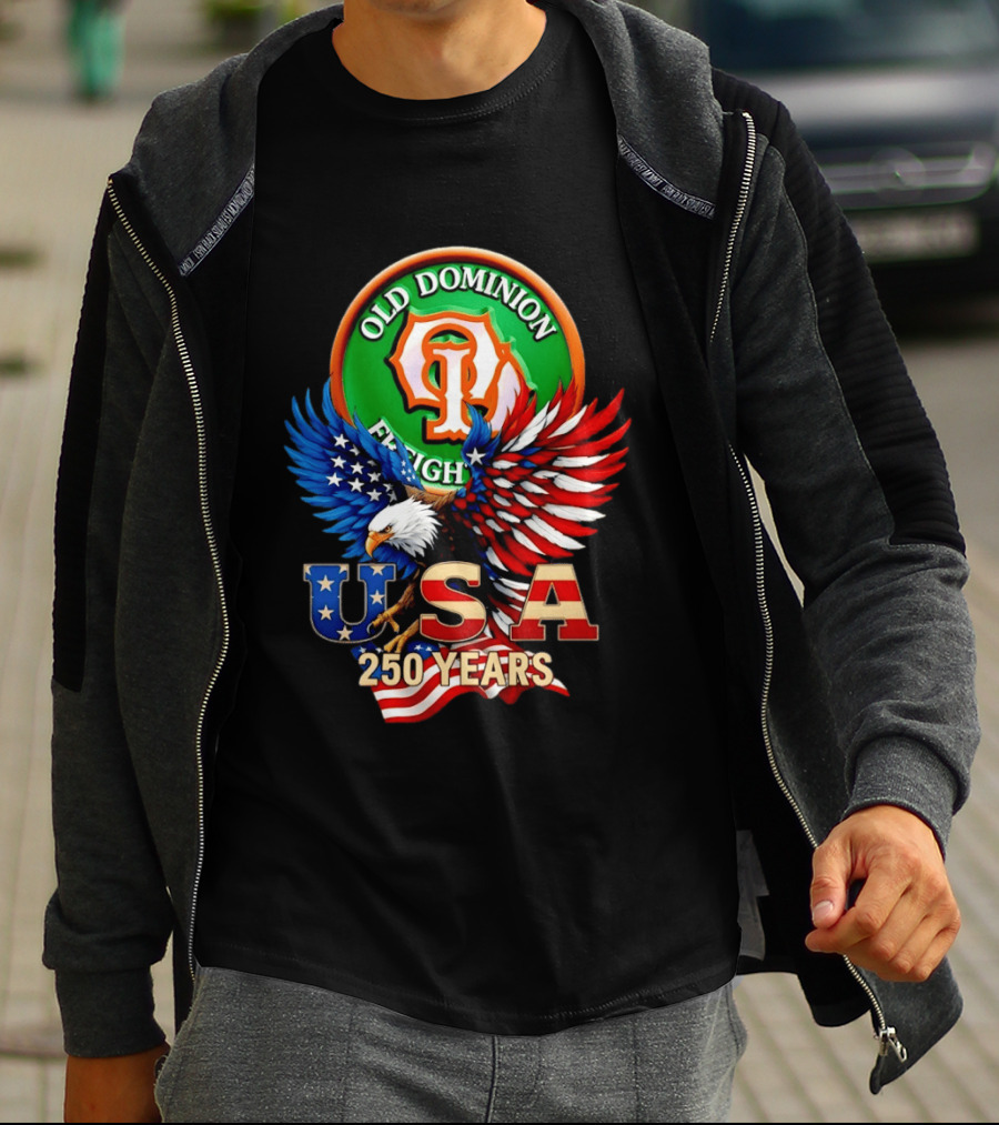 Old Dominion Freight Eagle USA 250 Years T-Shirt