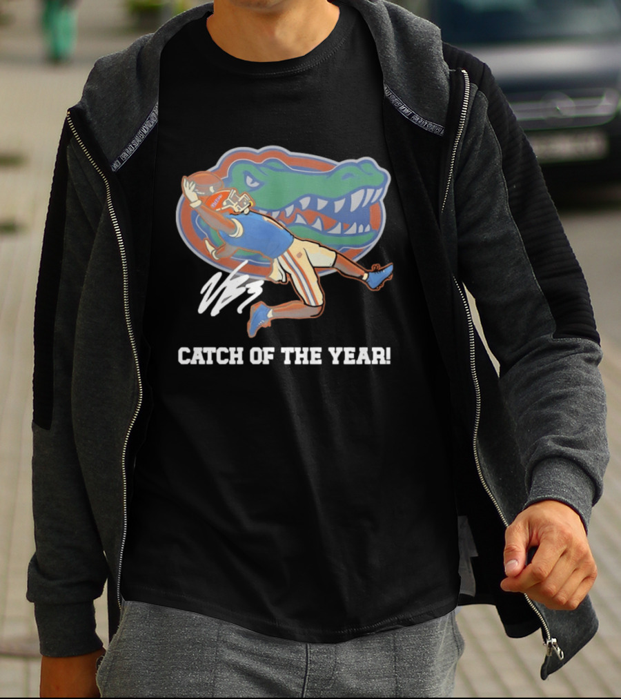 Florida Gators Catch Of The Year 2025 Vernell Brown III T-Shirt