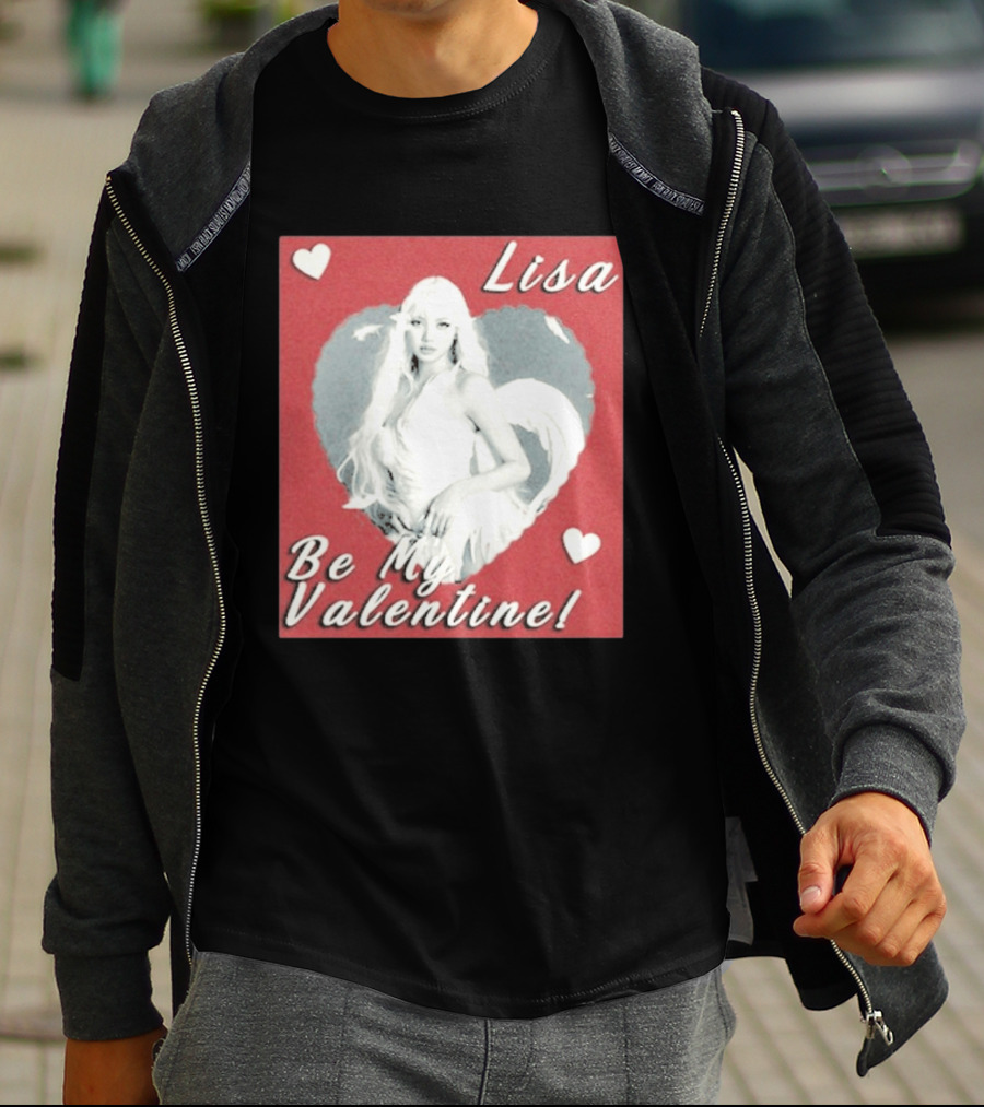 Lisa Be My Valentine Heart T-Shirt
