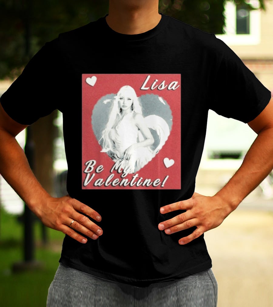 Lisa Be My Valentine Heart T-Shirt