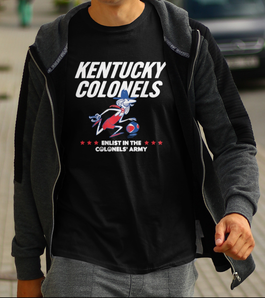 Kentucky Colonels Enlist In The Colonels' Army American Basketball Association T-Shirt