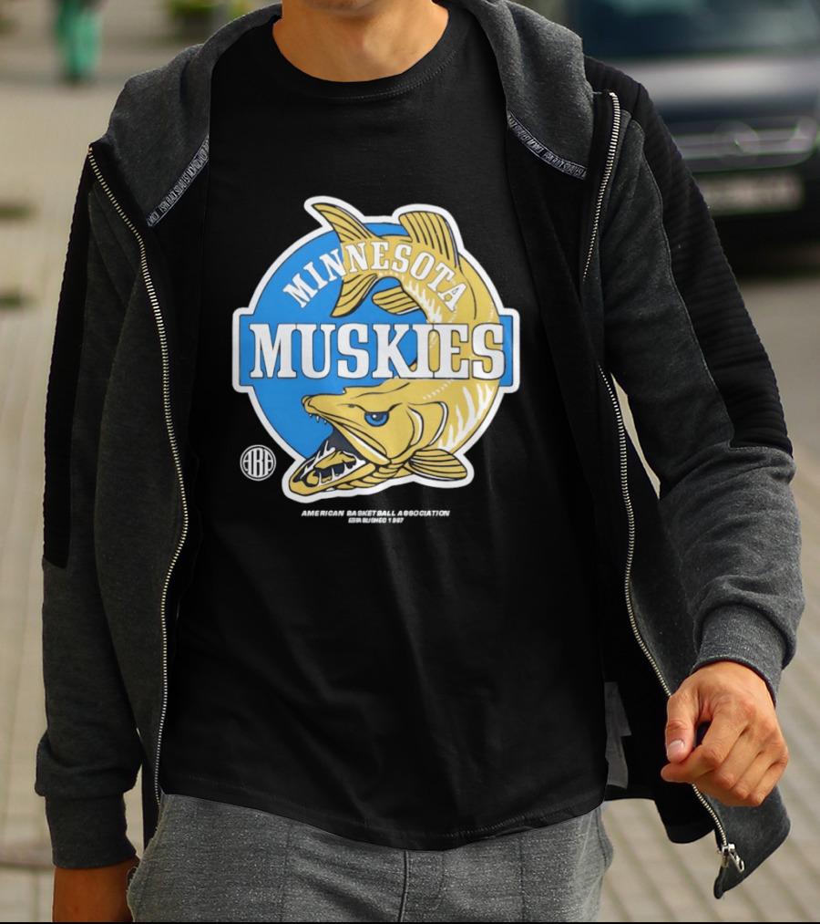 Minnesota Muskies ABA 1967 Vintage Team T-Shirt