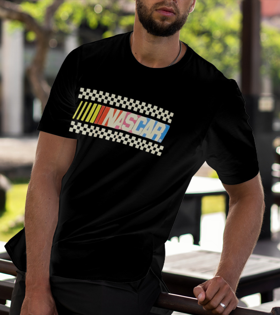 NASCAR Checkered Flag Iconic Racing T-Shirt