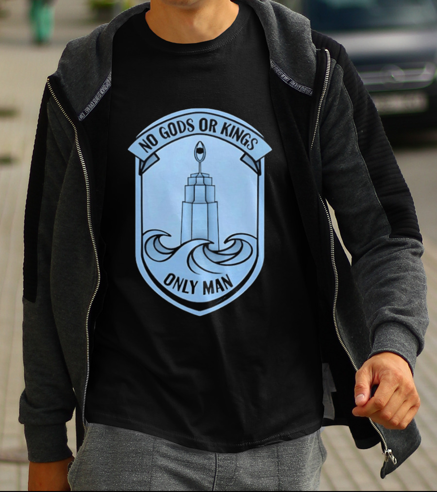 Bioshock No Gods Or Kings Only Man Rapture Lighthouse Crest T-Shirt