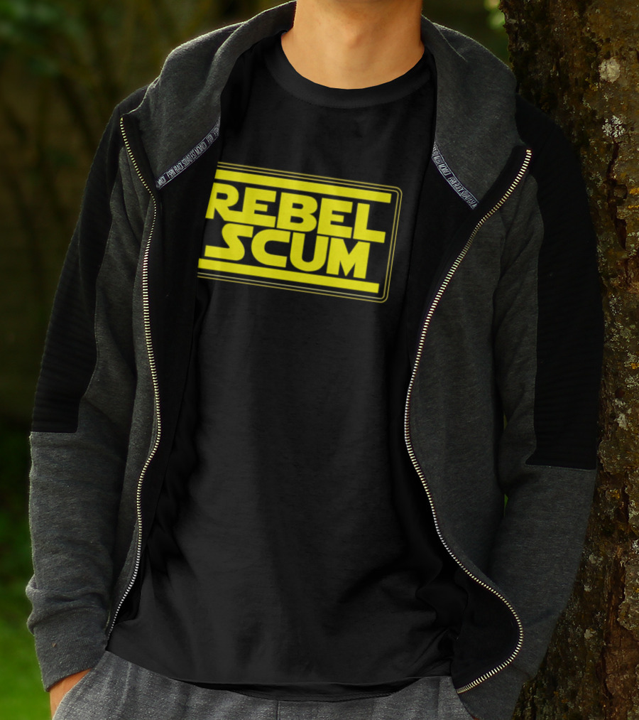 Rebel Scum Star Wars Inspired Yellow T-Shirt