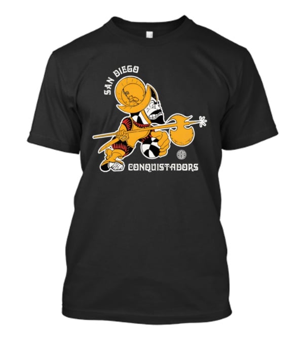 San Diego Conquistadors ABA Retro Basketball Team T-Shirt