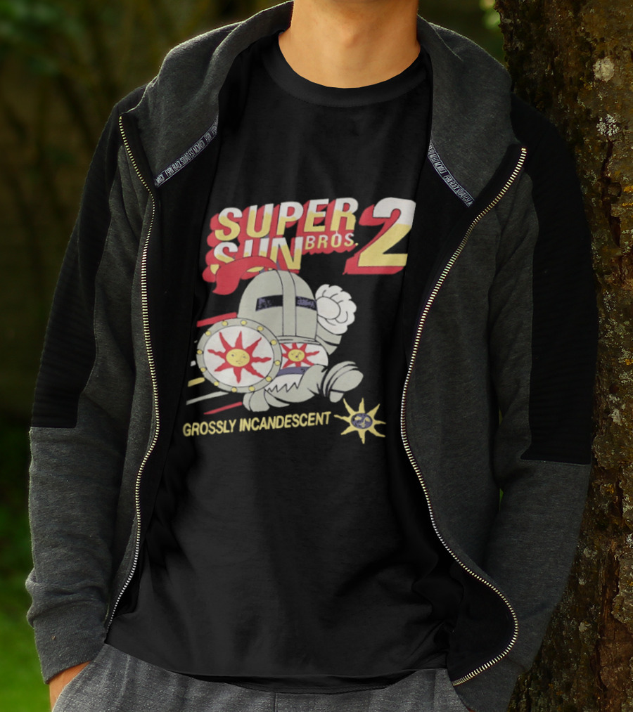 Super Sun Bros 2 Grossly Incandescent Knight Adventure T-Shirt