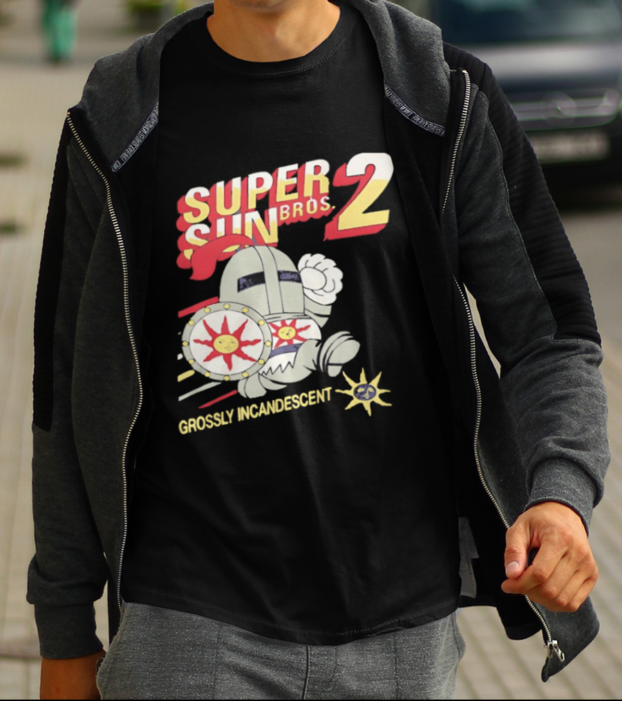 Super Sun Bros 2 Grossly Incandescent Knight Adventure T-Shirt