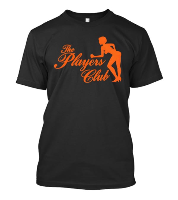 The Players Club Silhouette Retro Script T-Shirt