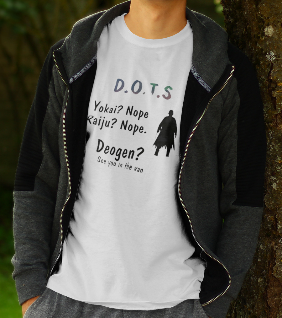 D.O.T.S Yokai Nope Raiju Nope Deogen See You In The Van T-Shirt