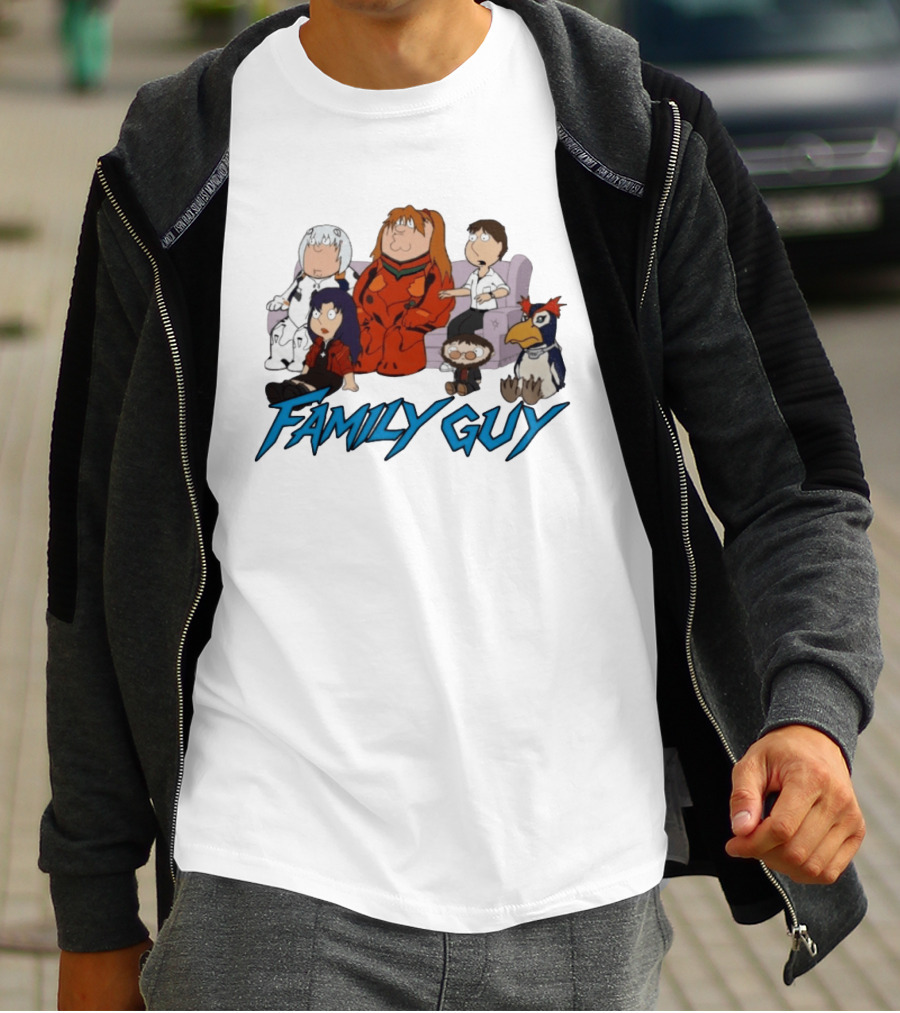 Family Guy Characters Anime T-Shirt